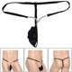 thumbnail image 1 of Cómodas Tangas Tangas para hombres Calzoncillos Tangas cómodas Lencería suave Lencería Vendaje de tiro bajo Cosplay T-Back (Talla 28 "-43") Negro Yinane tanga para hombre, 1 of 7