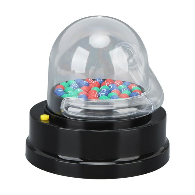 Portable Lottery Machine, Easy To Carry Plastic Durable Electric Shake Lucky Ball Machine For Party