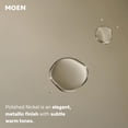 thumbnail image 4 of Moen Belfield Polished Nickel Double Robe Hook, 4 of 6