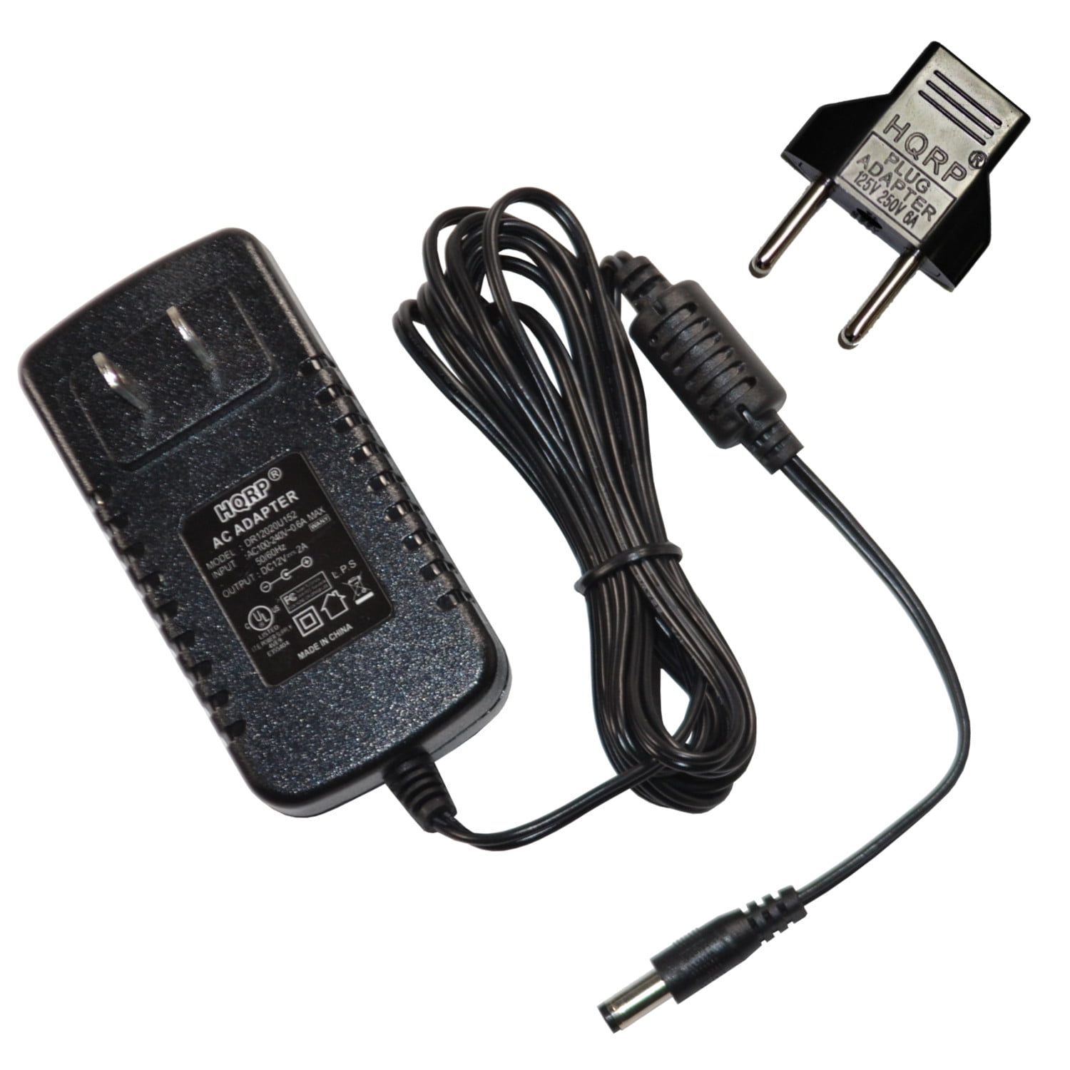 MyVolts 12V power supply adaptor compatible with Yamaha PSR-280 Keyboard UK plug