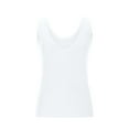 thumbnail image 4 of Htigea Womens Ribbed Knit Square Neck Sleeveless Fitted Basic Work Out Tank Top Shirt Today Deals White,L, 4 of 4
