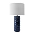 thumbnail image 2 of nuLOOM Franklin 25" Ceramic Table Lamp, 25" H x 13" W x 13" D, Blue, 2 of 3