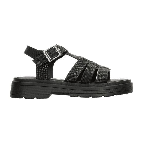 Sandalias Vavito Niña Negro Casual Hebilla Infantil T18-22 negro 19