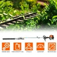 thumbnail image 5 of 52CC 2-Cycle Weed Eater, 4-in-1 Gas Powered Full Crank Shaft String Trimmer with Gas Pole Saw, Hedge Trimmer and Brush Cutter, Trimming Tool System for Grass Lawn Garden Yard Care, D8247, 5 of 10
