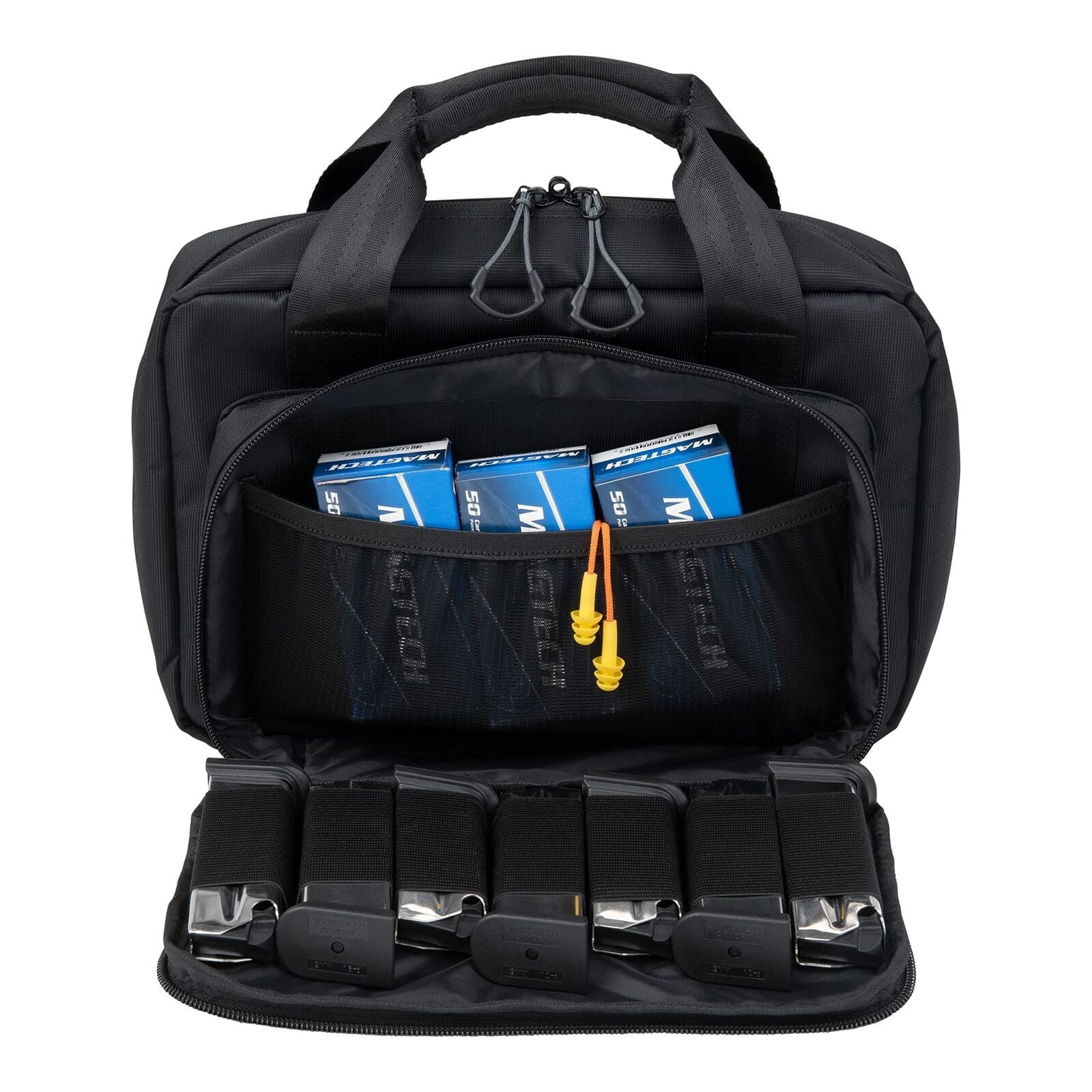 Allen Company Double Pistol Bag, 2-Sub Compact Handguns Under 6 In, Black