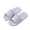 Z16-Grey, variant on Lady Men’s Indoor & Outdoor Slippers Bath Pool Gym Slides Flip Flop Open Toe Comfortable Soft Sandals Casual LightWeight Shoes
