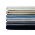 thumbnail image 5 of Southshore Fine Living, Inc. Oversized Blankets Full Size, Microfleece Blanket Queen, Navy Blue, 5 of 5