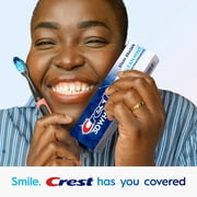 Crest Toothpaste 3D White Stain Eraser Teeth Whitening, Icy Clean Mint, 3.8 oz