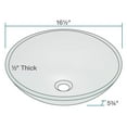 thumbnail image 6 of MR Direct 602 Vessel Sink Ensemble with an Oil-rubbed Bronze finish waterfall faucet, pop-up drain, and sink ring., 6 of 7