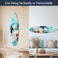 thumbnail image 4 of American Art Decor Dogtown Collage Surfboard Plaque Wall Sign - 15" x 59.625", 4 of 6