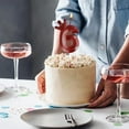 thumbnail image 3 of Valentine Fondant Embosser Designed Happy Birthday Candles Anniversaries Red (RD7, One Size), 3 of 7