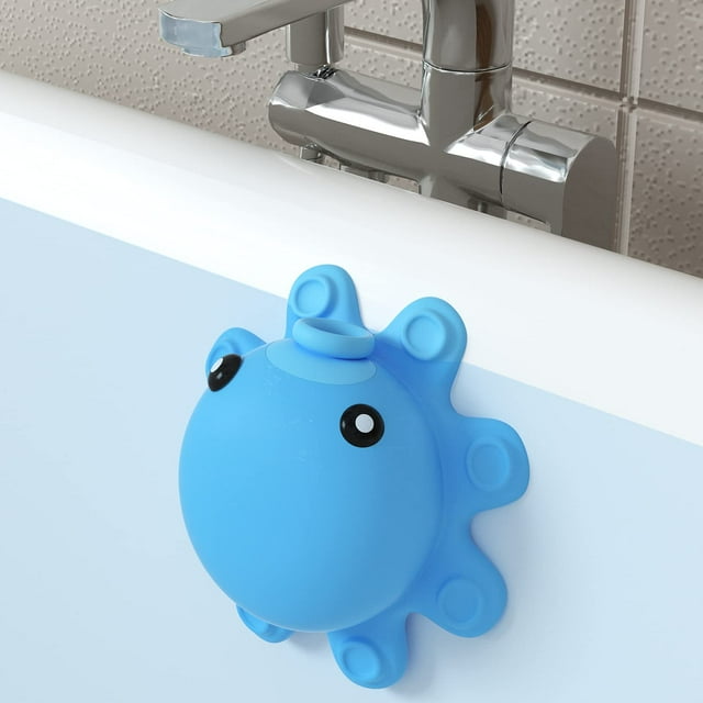 Tapa de desagüe para bañera - Tapa de desagüe para bañera de silicona, tapa de desagüe para bañera, azul