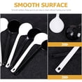 thumbnail image 4 of Serving 10 Pcs Hot Pot Seasoning Spoon Soup Spoons Kitchen Appliance Turtle Shell Shape White, 4 of 6