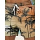 thumbnail image 5 of Pantalones cortos de tabla para hombre, pantalones cortos de playa con cordón, estampado Tiki, árbol de coco, de secado rápido, pantalones cortos casuales hawaianos para vacaciones, 4 microelásticos, 5 of 5
