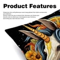 thumbnail image 2 of Unicorn Luxurious Velvet Pillows Covers Set of 2 for Throw Pillow or Bed Pillow, Unique Patterns, 16x16 18x18 20x20 Inches,for Various Occasions, 2 of 6