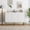 White 3 Door, variant on Anoncndin 31.5 in Modern Sideboard Buffet Cabinet with Storage,Wood Accent Storage Cabinet with Herringbone Doors & Adjustable Shelf,Credenza Console Table for Dining Room Living Room Entryway