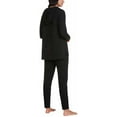 thumbnail image 7 of Max  Mia Women's 2 Piece Super Soft Live In Lounge Pajama Set, 7 of 7