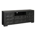 thumbnail image 2 of Furniture of America Direx Modern Television Stand for TVs up to 80”, Weathered Black, 2 of 16