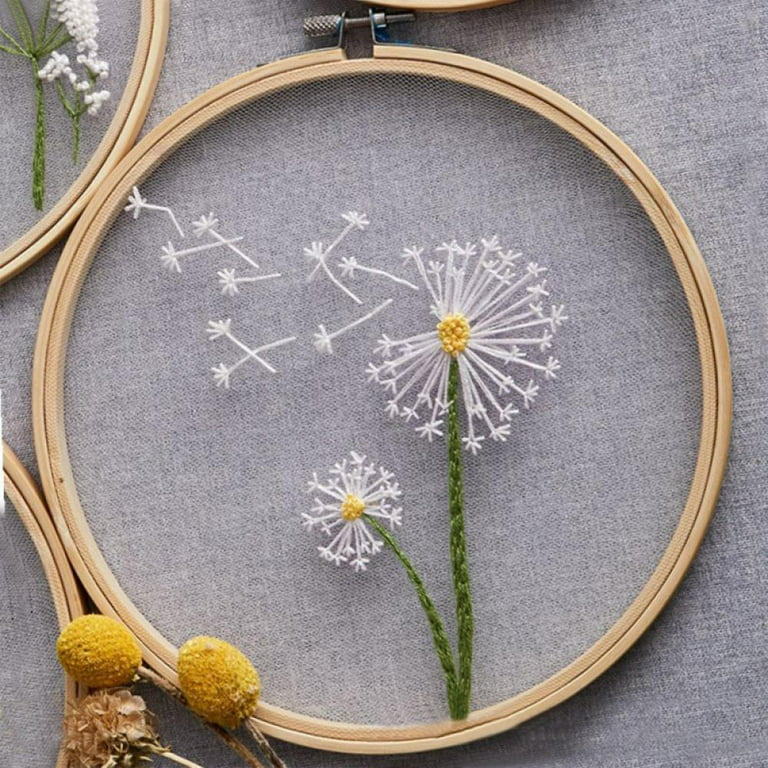 Buy Beginner Embroidery Kit, Easy Embroidery Kit for Beginners, Embroidery,  Flower Embroidery Kit, Dried Flowers, Needlepoint Kits, DIY Online in India  