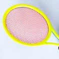 thumbnail image 3 of SEWACC 1Pair Badminton Racket and Tennis Balls Set with Elastic PU Balls Assorted Color, 3 of 5