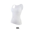 thumbnail image 2 of Qarigey Chaleco adelgazante sin mangas para mujer, ropa deportiva transpirable para entrenamiento de pecho para mujer, ropa blanca Type2 NO2, 2 of 6
