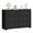 Black matte, variant on 6 Drawer Dresser for Bedroom, 47" Wide Chest of Drawers, Sturdy Storage for Bedroom Guest Room Apartment