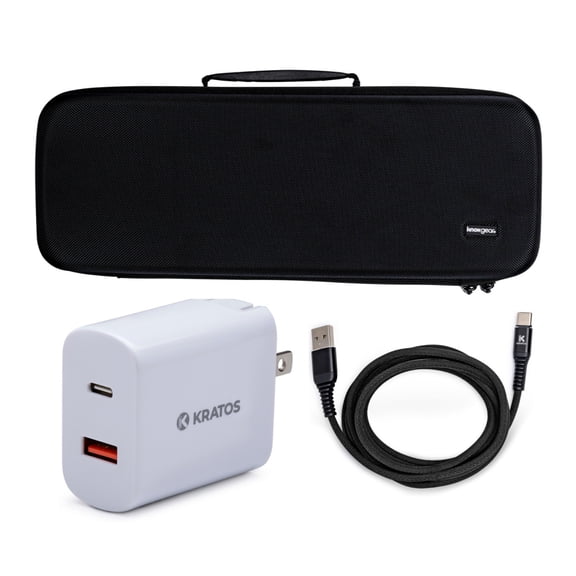 Knox Gear Hard Travel Case for Sony SRS-XB43 Wireless Bluetooth Speaker Bundle