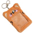 thumbnail image 2 of Miangastore Pochette de Cartes en Peluche Dessin Animé Pochette de Cartes Visible Housse de Cartes Suspendue Housse de Protection de Cartes Décorative, 2 of 9