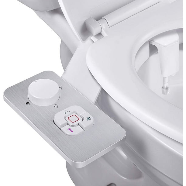 Bidet Attachment , Nonelectric Cold Water Bidet Toilet Seat Attachment