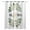 White, variant on Wedding Kitchen Curtains Spring Mr Mrs Flowers Eucalyptus Leaves Plants Cafe Short Curtains for Bathroom Blackout Window Curtain Grommet Small Tier Drapes for Bedroom Living Room 27.5"x39"x2