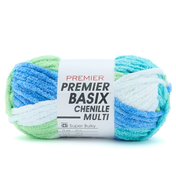 Premier Basix Chenille Multi Yarn-Cuddles