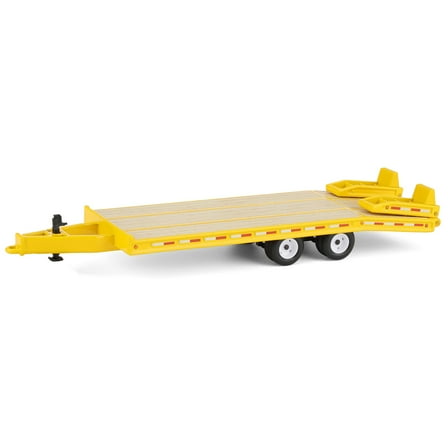 First Gear DCP 1/64 Beavertail Equipment Trailer (Equipment Yellow with White Rims) 60-2142