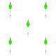 thumbnail image 2 of Eigraketly Rotación de 360 ​​° Caña de pescar a la deriva Espuma anticolisión Derivas brillantes Alarma Boya Fuerte resistencia a la tracción Verde Type2 NO2, 2 of 6