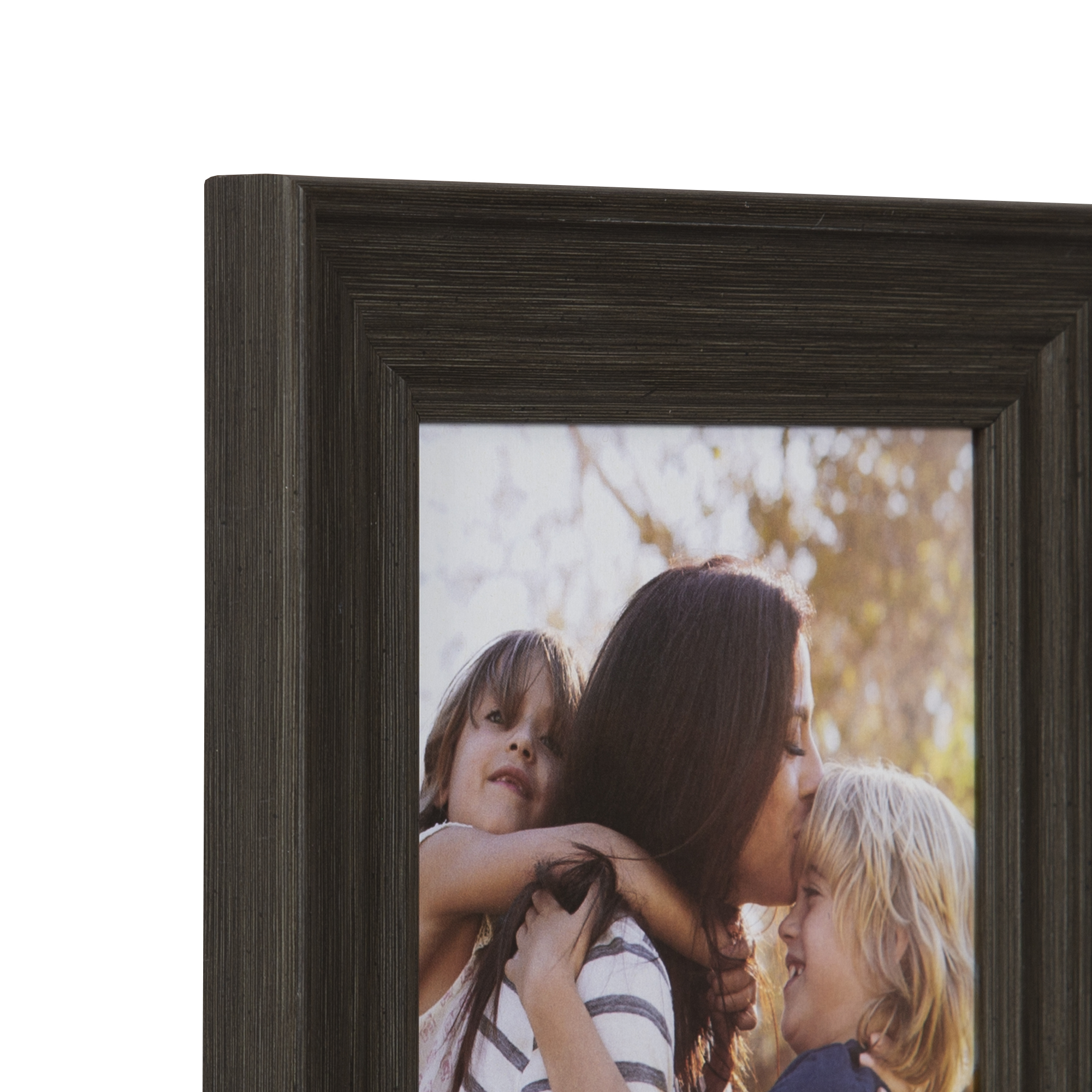 Mainstays 5 x 7 Gray Tabletop Picture Frame Set, 4 Pack