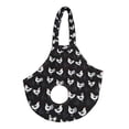 thumbnail image 1 of Methold Bolsa para jaula de transporte de pollos, transpirable, duradera, fácil de limpiar, ideal para gallos y aves de corral. Ideal para Suministros para pájaros Negro Talla única, 1 of 6