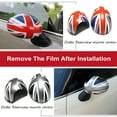 thumbnail image 5 of Pink-Union Jack Door Rear View Mirror Covers Stickers Car-styling Decoration For BMW Mini Cooper One S JCW F56 F55 Accessories Orname, 5 of 7