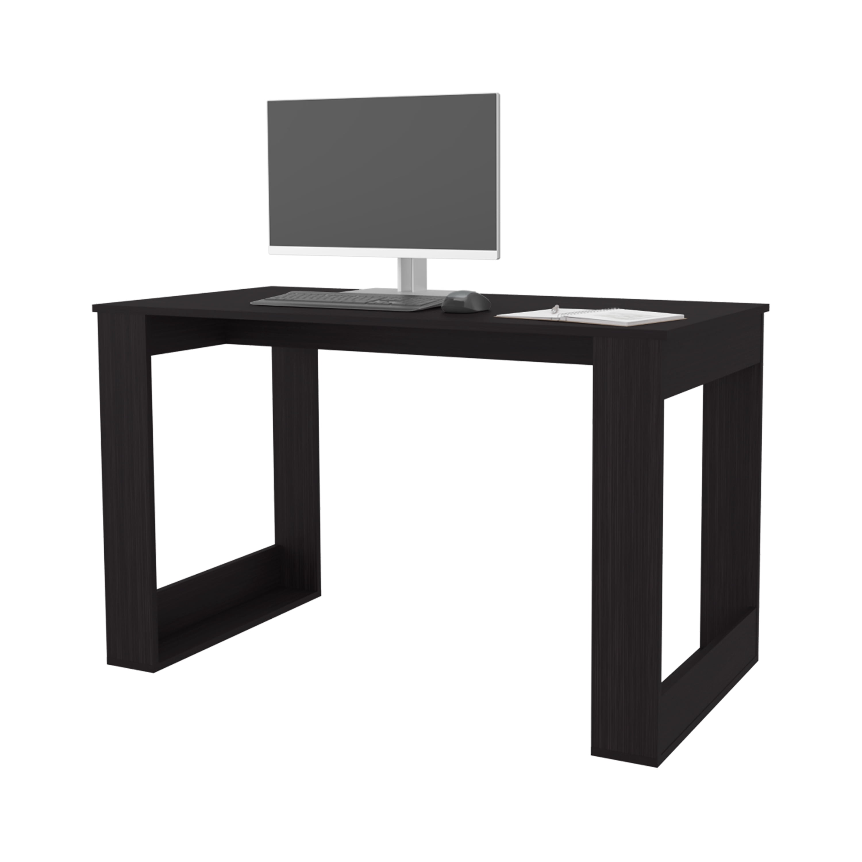 Astoutdoor Aurora Writing Computer Desk with Ample Work Surface, Wengue