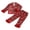 Red, variant on Cjfdfy Toddler Baby Girl Christmas Silk Stain Pajamas Set Kids Girl PJS Set Sleepwear Spring Fall Winter Clothes Candy Cane Long Sleeve Button Down Shirt with Long Pants Set Loungewear Homewear 1-7Y