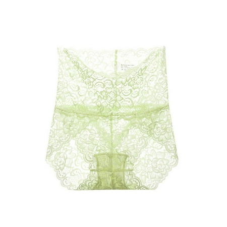 

Rumida S-4XL Women Panties Large Size with High Waist Sexy Lace Transparent Panties Women Women Panties S-4XL Large Size Sexy Lace Transparent Panties Big Briefs Green XXXL