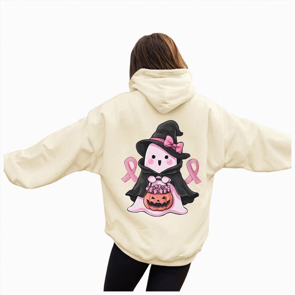 Godom Womens Floral Hoodies Sweatshirts Casual Long Sleeve Loose Fit Drawstring Hooded Pullover
