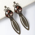 thumbnail image 3 of Rabbit Elegant Vintage Copper Crown-Shaped Bookmarks - Set of 2 Stainless Steel Book Markers, Reading Accessories, 3 of 5