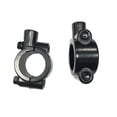 thumbnail image 3 of Par de soportes universales de 10 mm para manillar de 25 mm espejo retrovisor motocicletas scooter negro Sincero Electrónica, 3 of 5