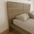 thumbnail image 4 of Nexera James Full Size Headboard, Brown Oak, 4 of 7