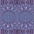 thumbnail image 1 of Ahgly Company Machine Washable Indoor Square Transitional Purple Area Rugs, 5' Square, 1 of 7