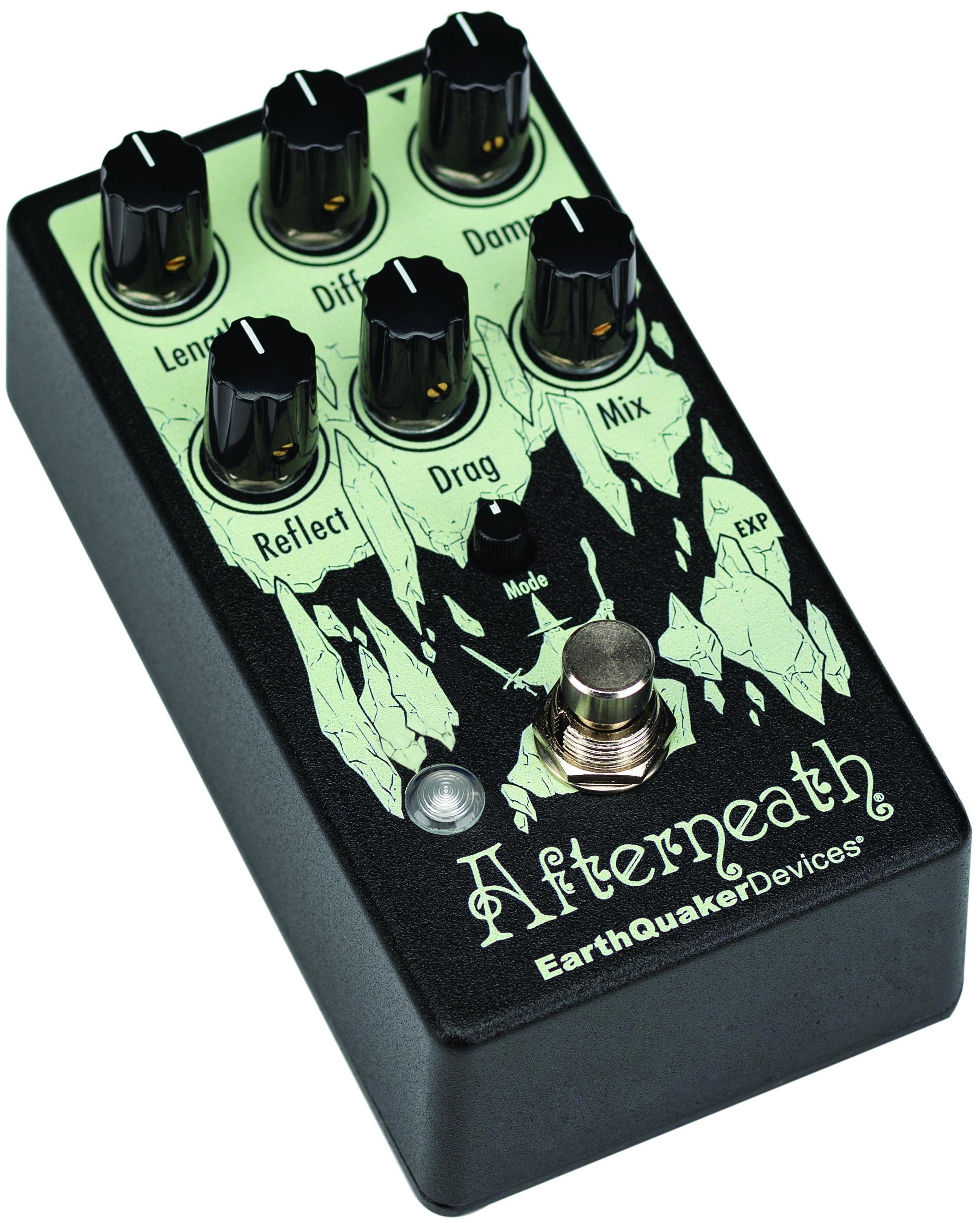 EarthQuaker Devices Afterneath Enhanced Otherworldly Reverberator Pedal