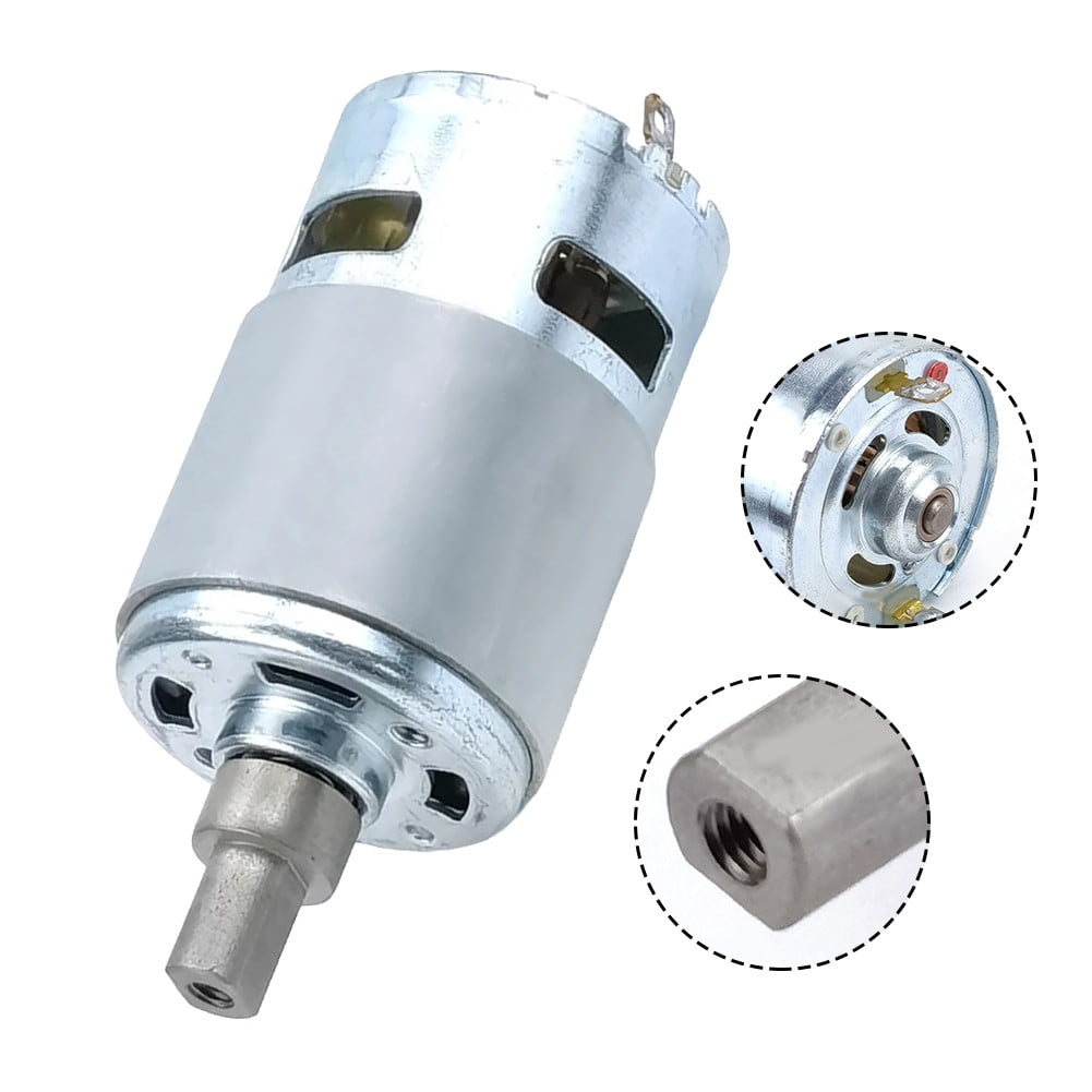Metal 775 Motor Shaft Diameter 12-25V Hair Dryer Wireless Dust Removal
