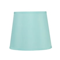 Aspen Creative 58787 Transitional Hardback Empire Shape UNO Construction Lamp Shade in Light Blue, 10" Wide (7-1/2" x 10" x 8-1/2")
