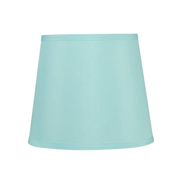 Aspen Creative 58787 Transitional Hardback Empire Shape UNO Construction Lamp Shade in Light Blue, 10" Wide (7-1/2" x 10" x 8-1/2")