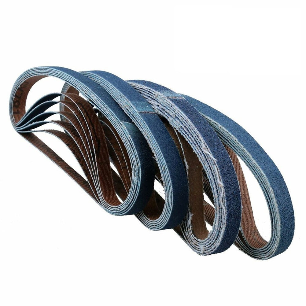 5Pcs 330 X 10/457 X 13/520X20mm Abrasive Zirconia Sanding belts 40-120 Grit New 