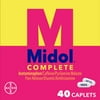 Midol Complete Menstrual Pain Relief Acetaminophen Caplets, 40 Count